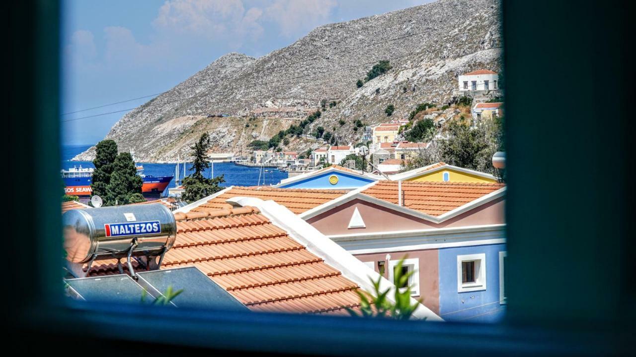 Symi Fos House Villa Exteriör bild