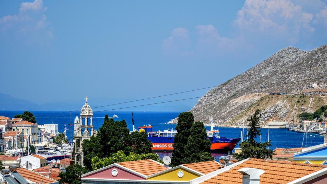 Symi Fos House Villa Exteriör bild