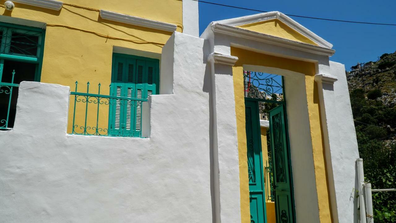 Symi Fos House Villa Exteriör bild