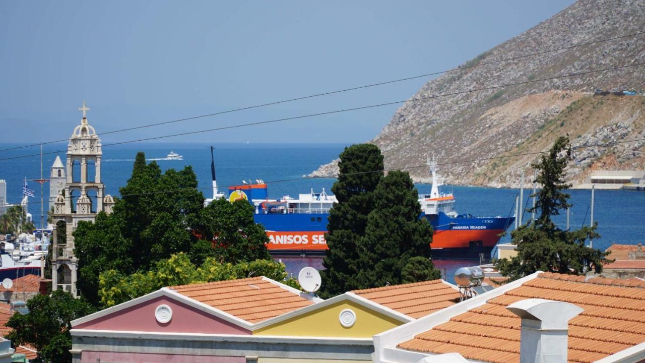 Symi Fos House Villa Exteriör bild
